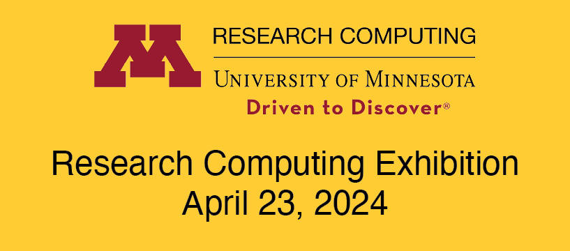 Research Computing Exhibition, April 23, 2024